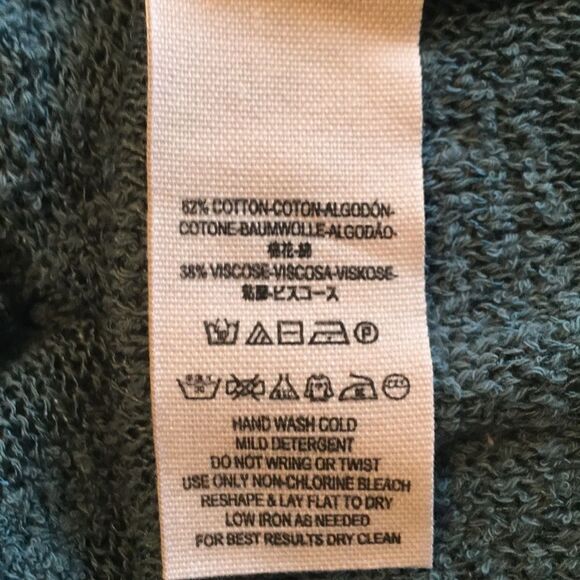 Free People Blue Knit Collar Long Sweater Small - Picture 6 of 6